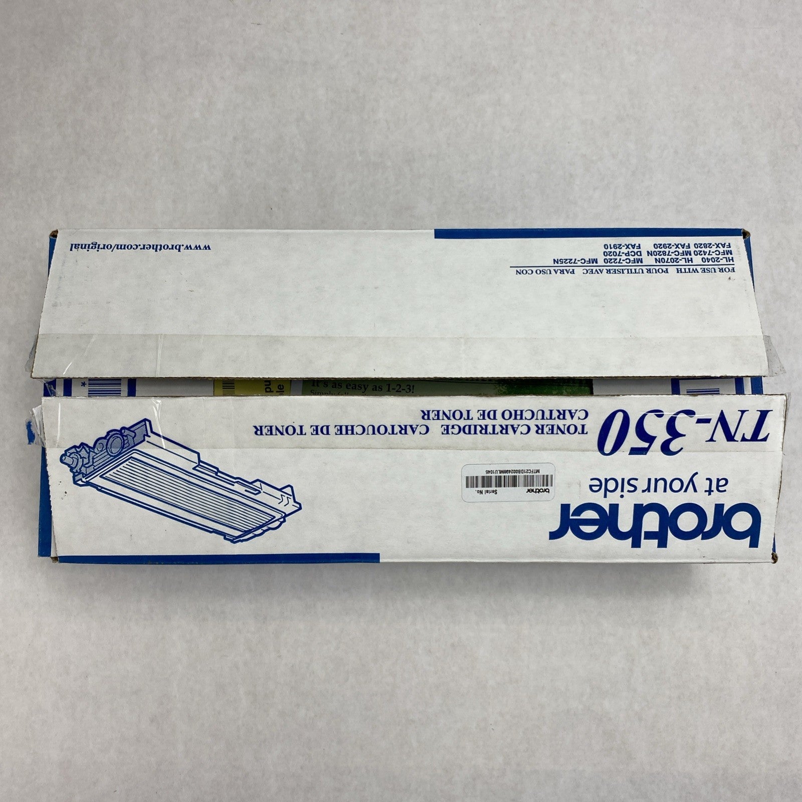 Genuine Brother TN-350 Black Toner Cartridge 2500 Pages - Open Box1