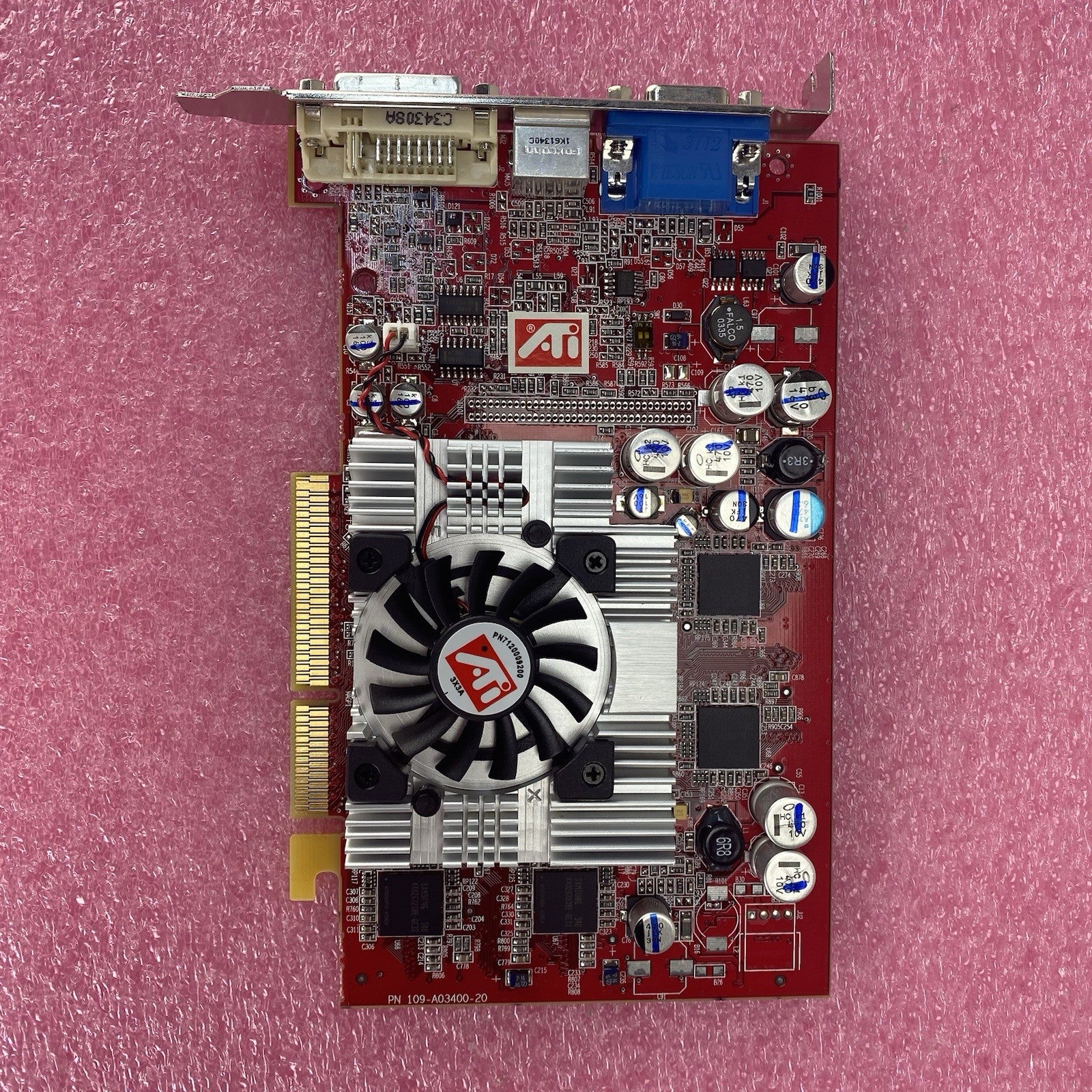 ATI RADEON 9600 XT 128M 102A0341521 Tested