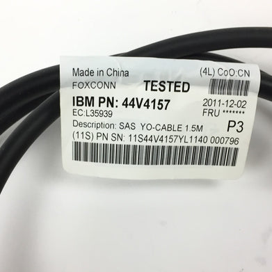 IBM 44V4157 3GB SAS Cable Adapter SAS Single Controller/Dual Path