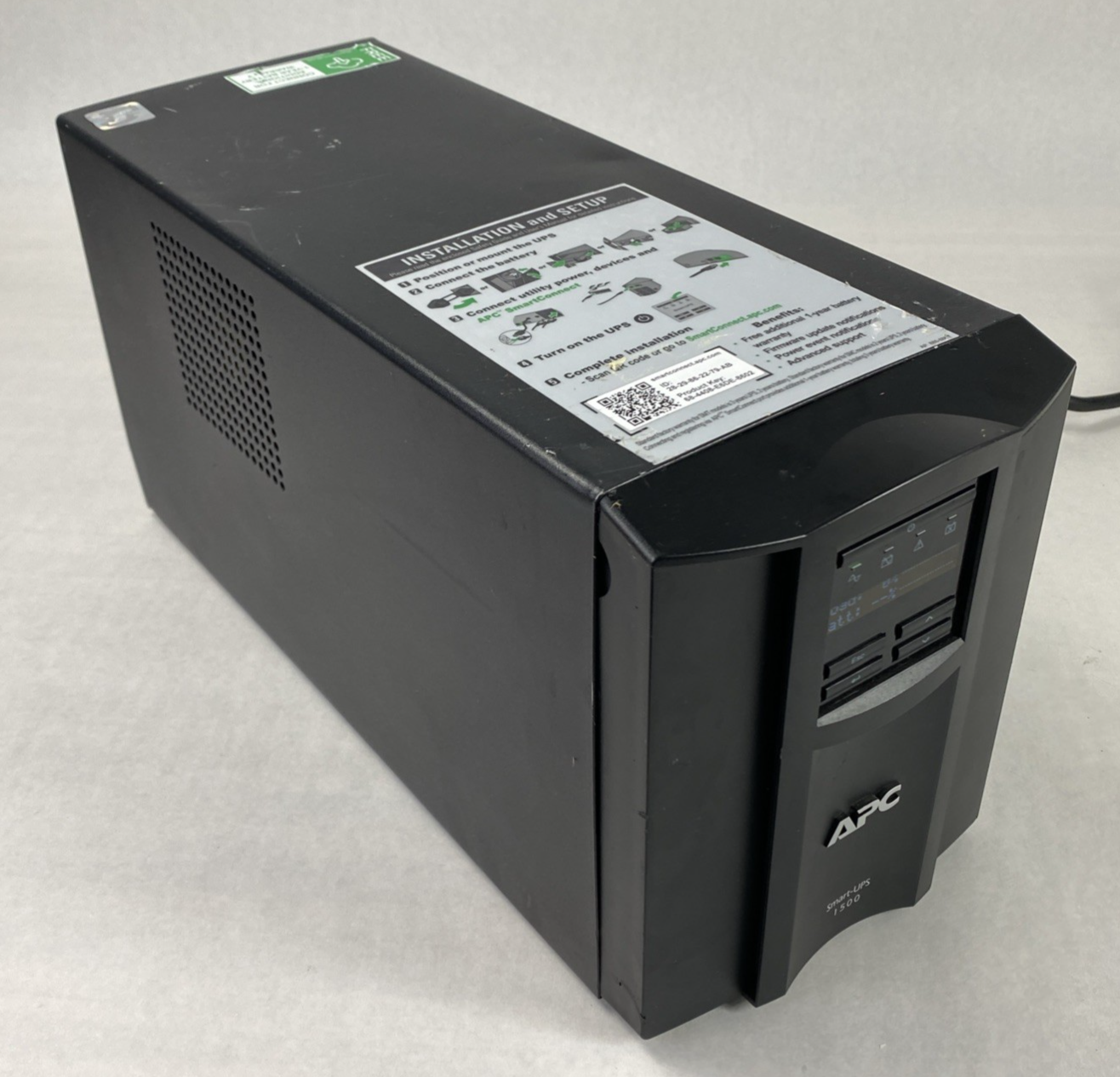 APC Smart-UPS 1500C SMT1500C Uninterruptible Power Supply No Battery Tested
