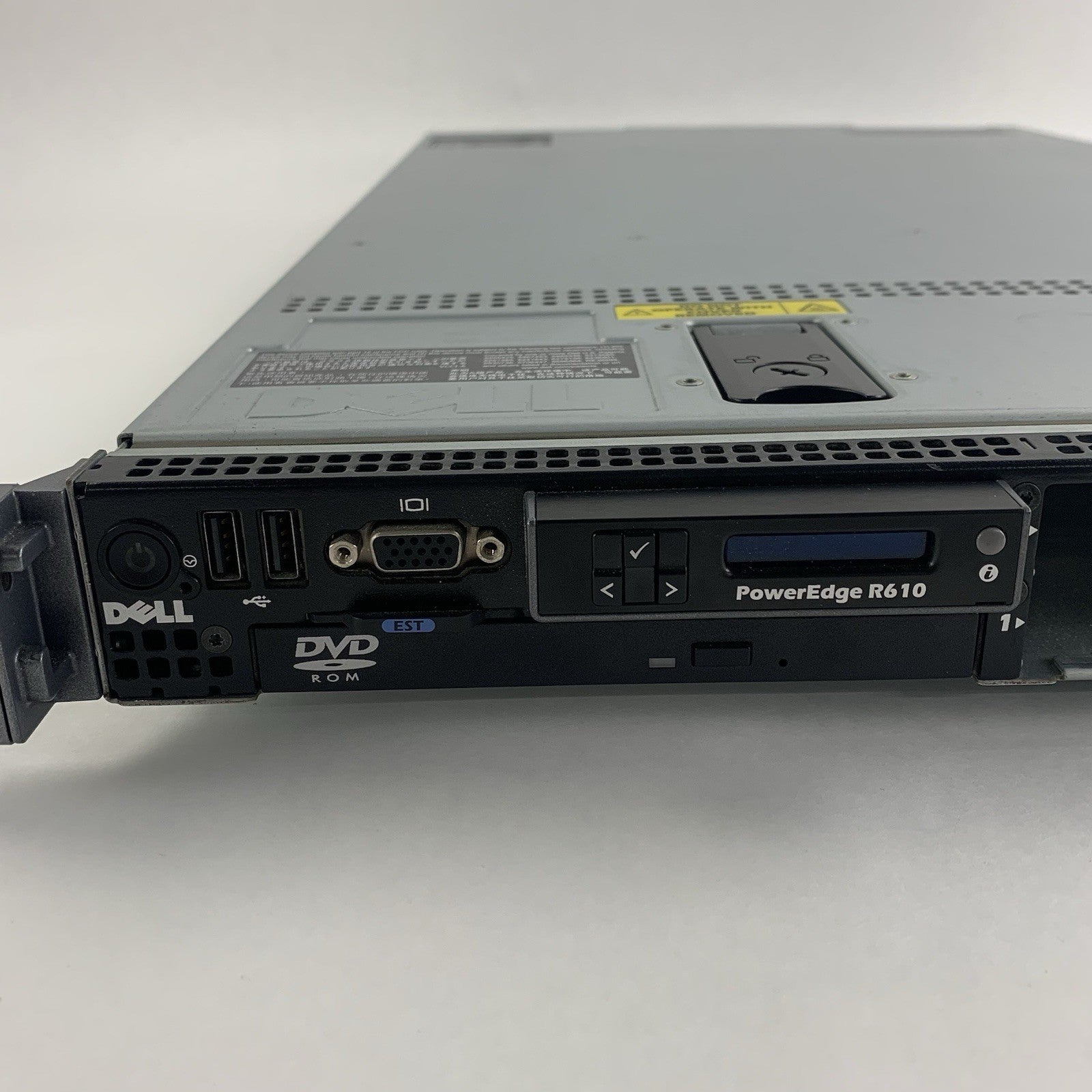 Dell PowerEdge R610 Server 2x Xeon E5620 2.4 GHz 48 GB Ram No OS No HDD2