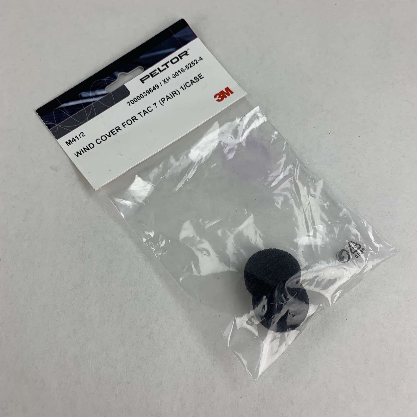 3M Peltor 341/2 XH-0016-5252-4 Wind Cover For Tac 7 Pair 700039649