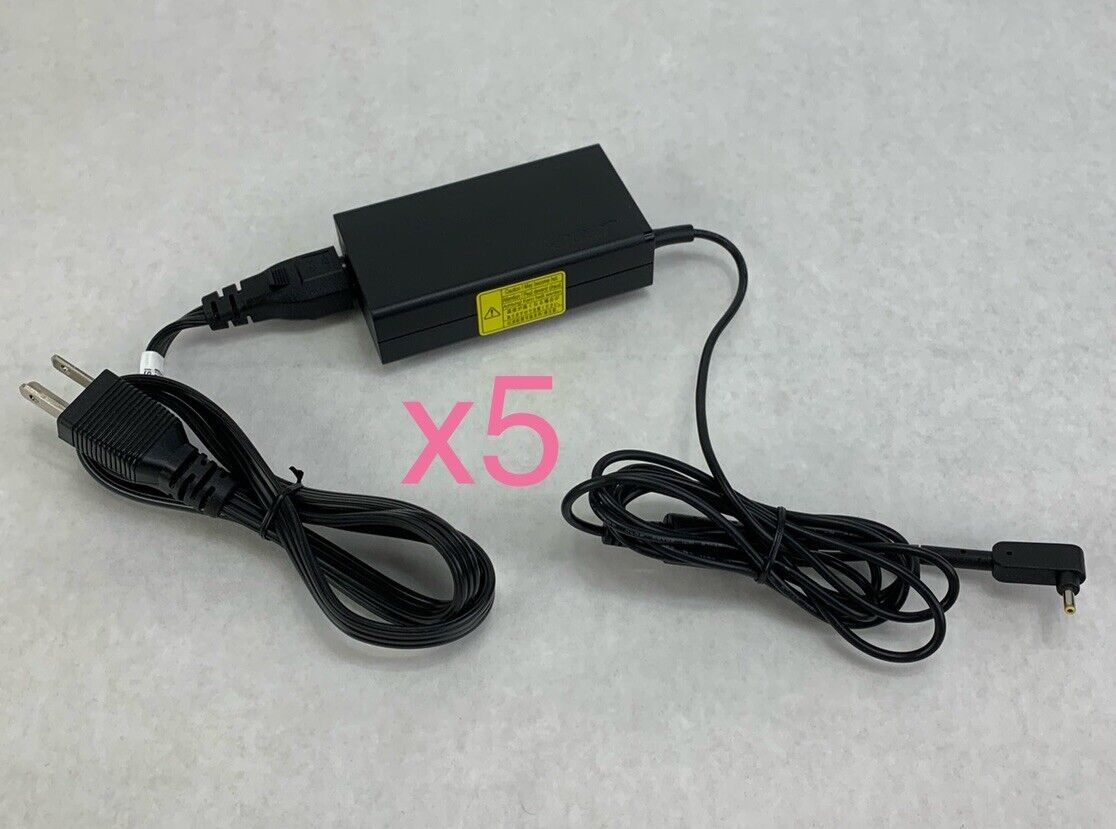 Acer A11-065N1A 65W AC Adapter (Lot of 5)