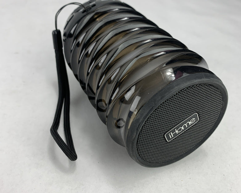 iHome iBT76 Portable LED Color-Changing Bluetooth Speaker - No Charger - Tested