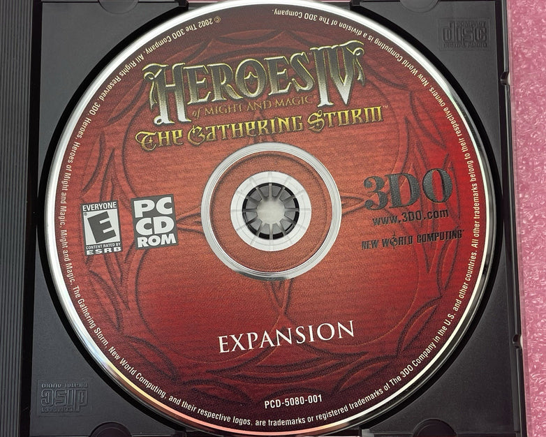 Heroes IV The Gathering Storm Expansion Pack