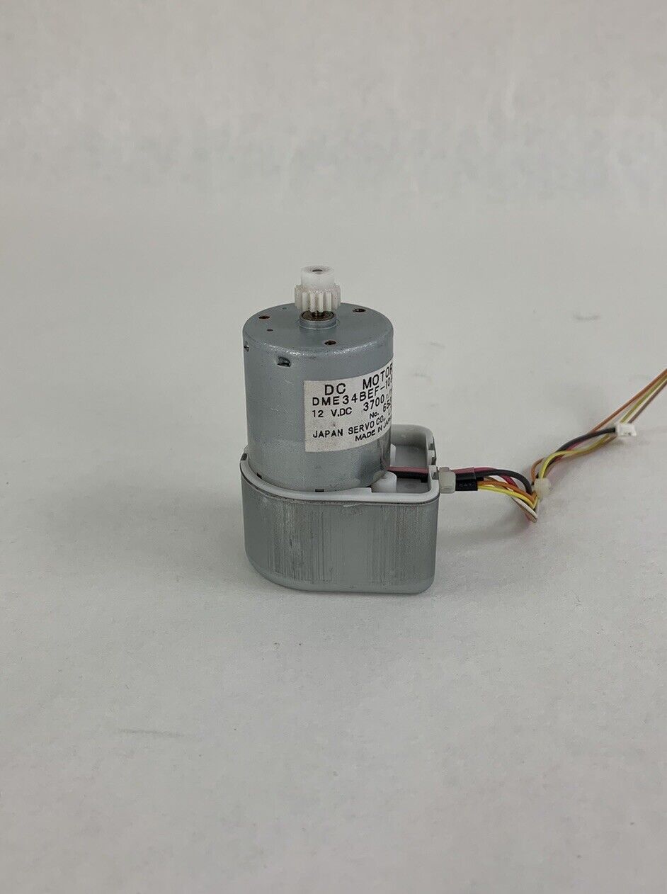 Japan Servo Co DC Motor DME34BEF-109 12 V.DC 3700 r/mln No. 6531