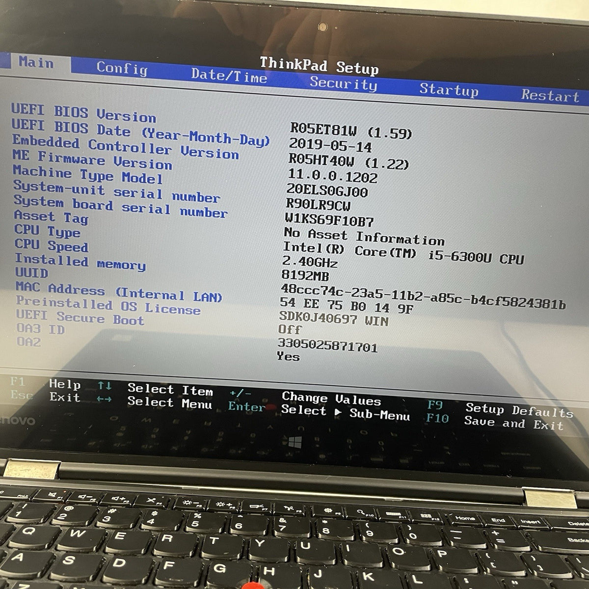 Lenovo ThinkPad Yoga 460 14" i5-6300U 2.40 GHz 8 GB RAM No SSD/OS/AC - USB3