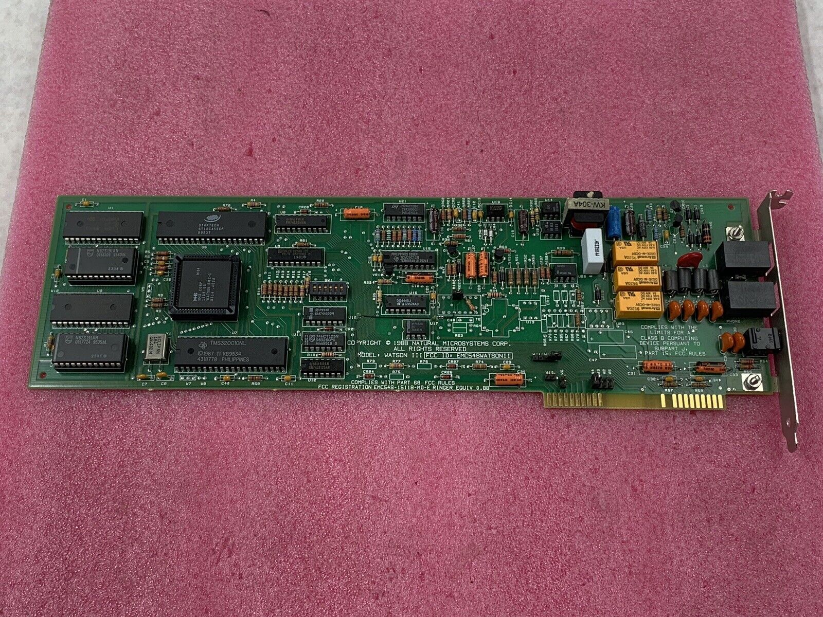 Natural Microsystems Corp Watson III VBX ISA Card