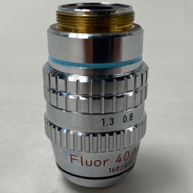 Nikon Fluor 40x 1.30 Oil Ph4DL 160/0.17 Microscope Objective Lens