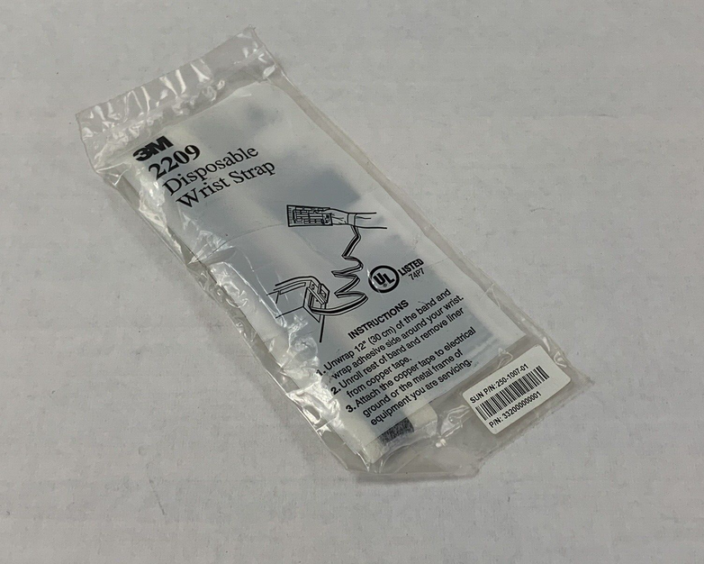 SUN 250-1007-01 Brand 3M 2209 Static Protection Wrist Grounder Lot of (6)