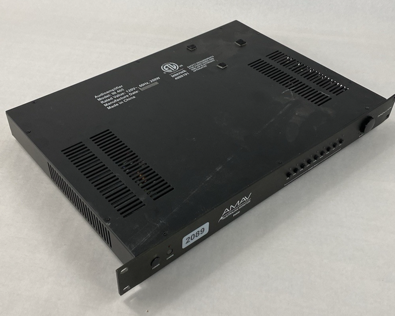 Australian Monitor IN400 Audio Amplifier Tested