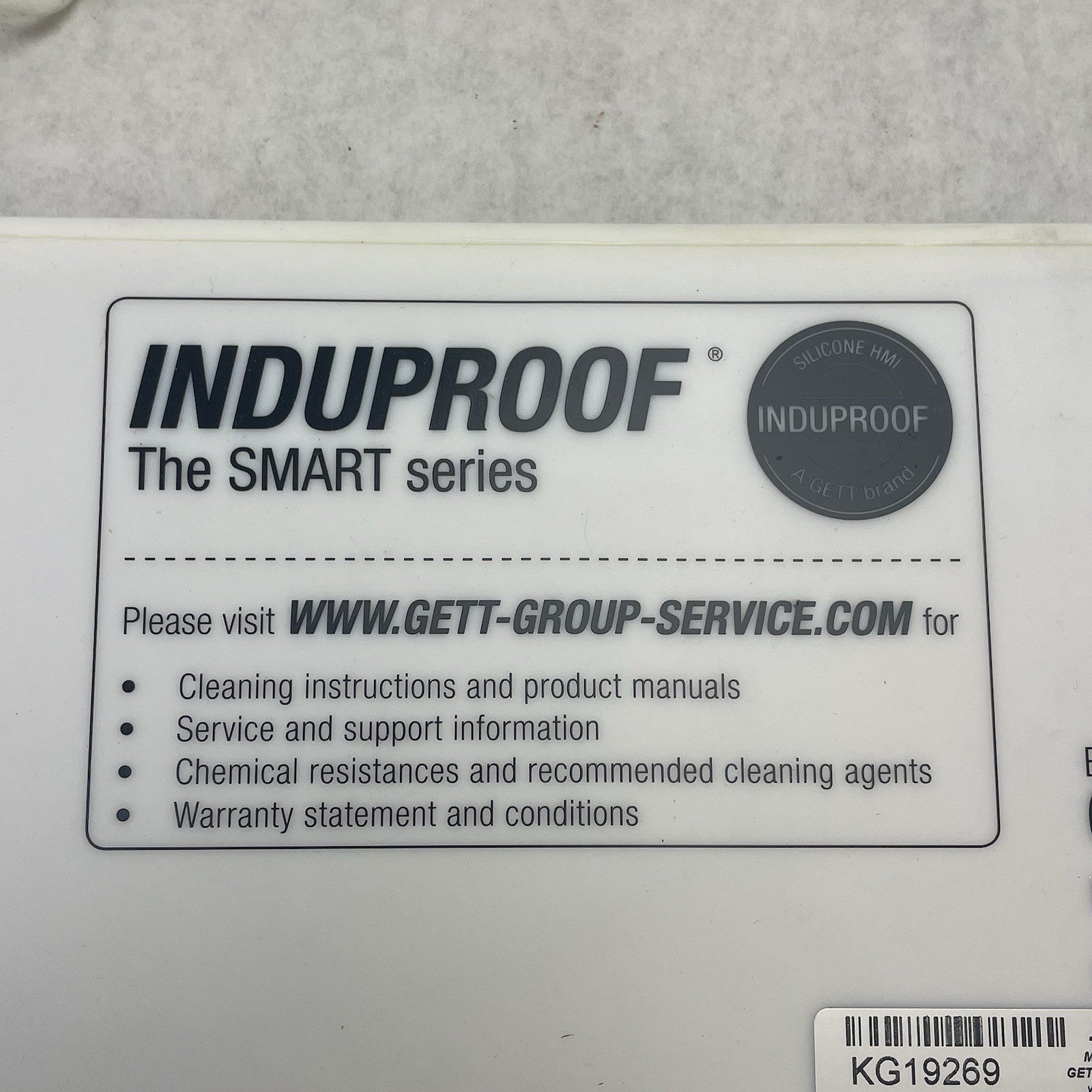 Indukey InduProof1 KG19269 Industrial Infection Proof Keyboard Tested5
