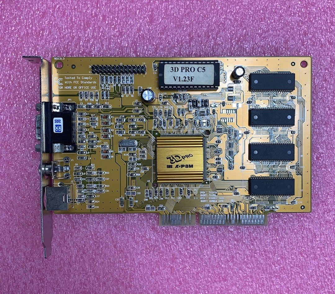 SiS AGP8M 3DPro C5 Video Graphics Card