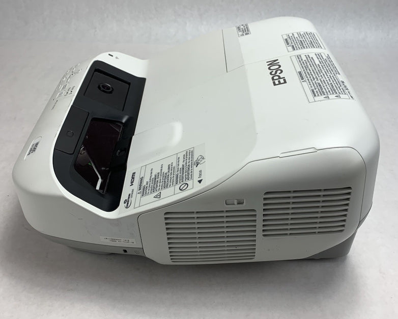 Epson BrightLink 595Wi H599A LCD Lamp Projector 1156 Lamp Hours - No Remote