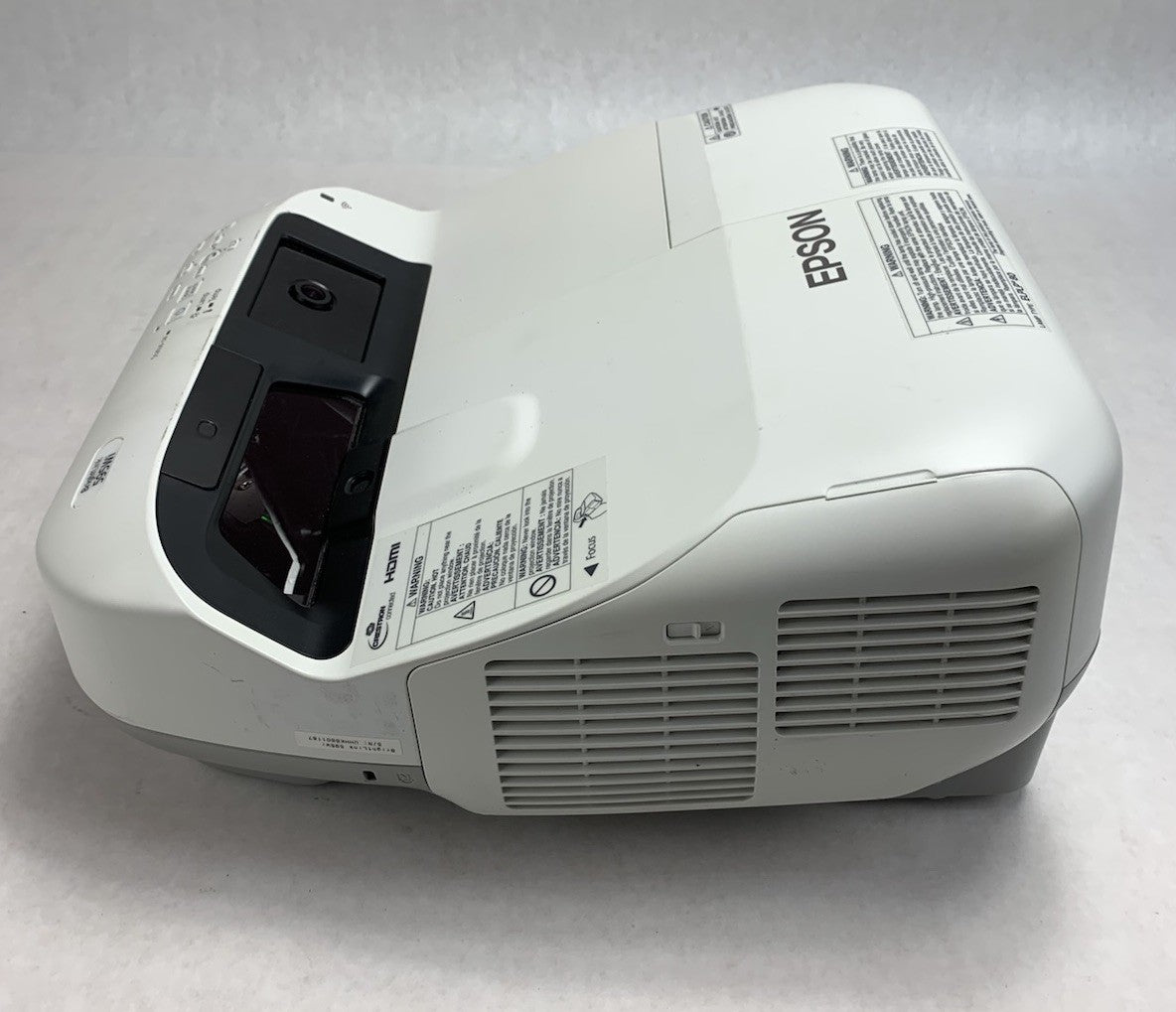 Epson BrightLink 595Wi H599A LCD Lamp Projector 1156 Lamp Hours - No Remote5