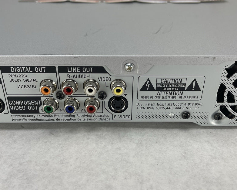 Sony RDR-GX330 DVD Recorder Player No Remote No Power Cord Tested & Working