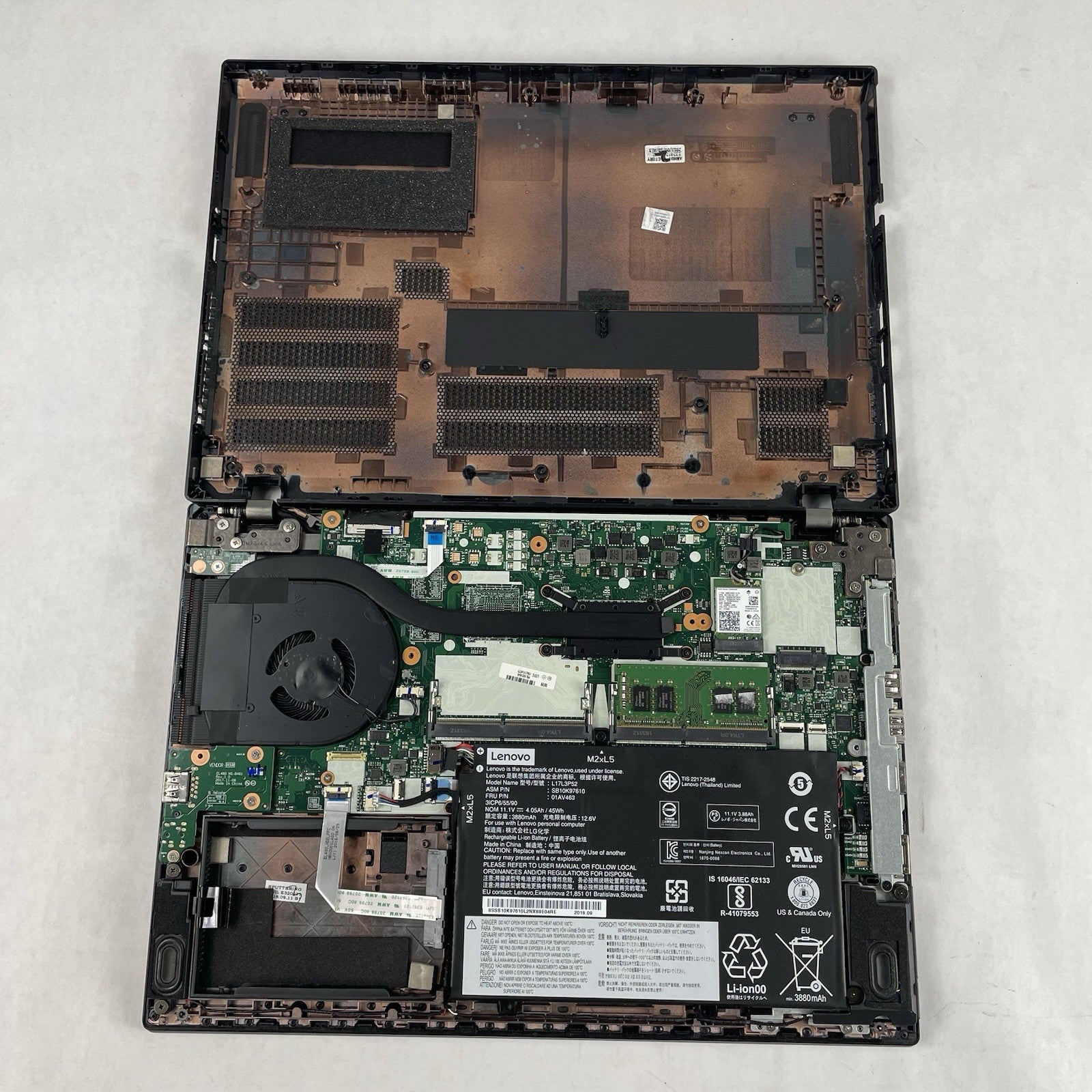 Lenovo ThinkPad L480 14" i5-8250U 1.60 GHz 8 GB RAM No SSD/OS/AC15