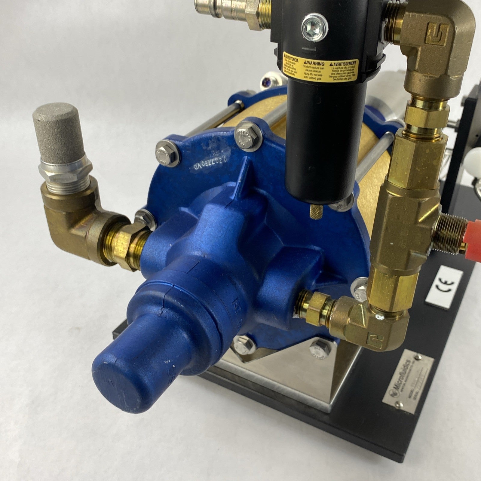 Microfluidics 110S Microfluidizer Processor Homogenizer13