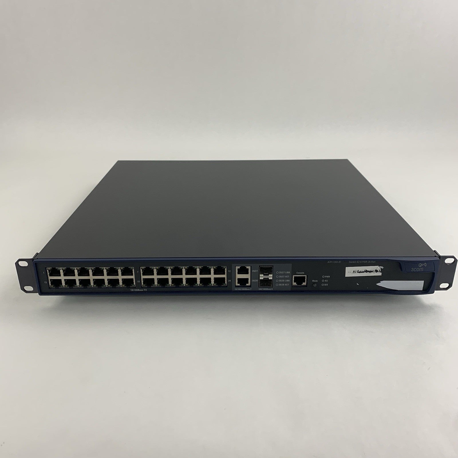 3COM 3CR17343-91 3CR17343 PWR 26-Port Switch PoE Tested and Reset1