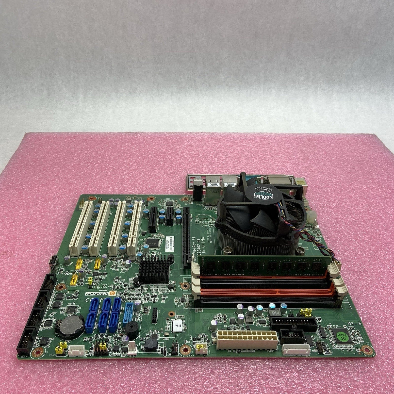 Advantech AIMB-784 Motherboard Intel Core i5-4570s 2.9GHz 4GB RAM w/IO2