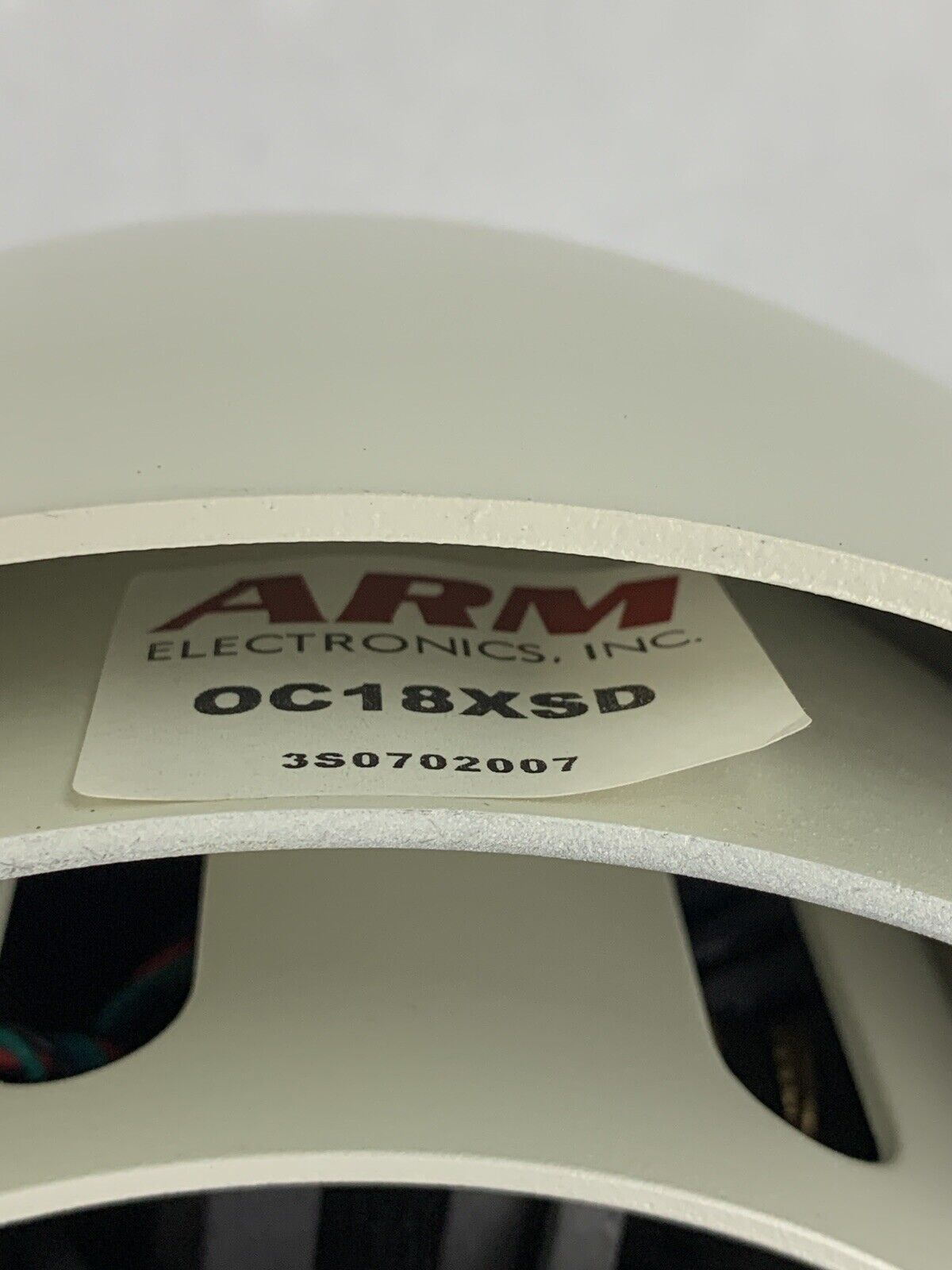Arm Electronics OC18XSD 18X 480 Line High Res Color Outdoor Speed Camera Tested
