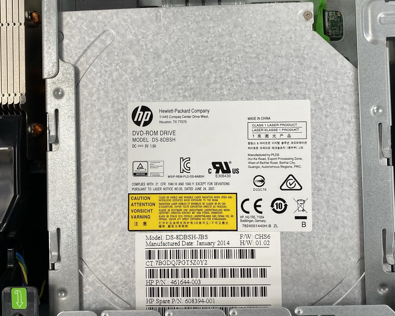 HP EliteDesk 800 G1 USFF Intel Core i3-4130 3.40GHz 8GB RAM No HDD No OS