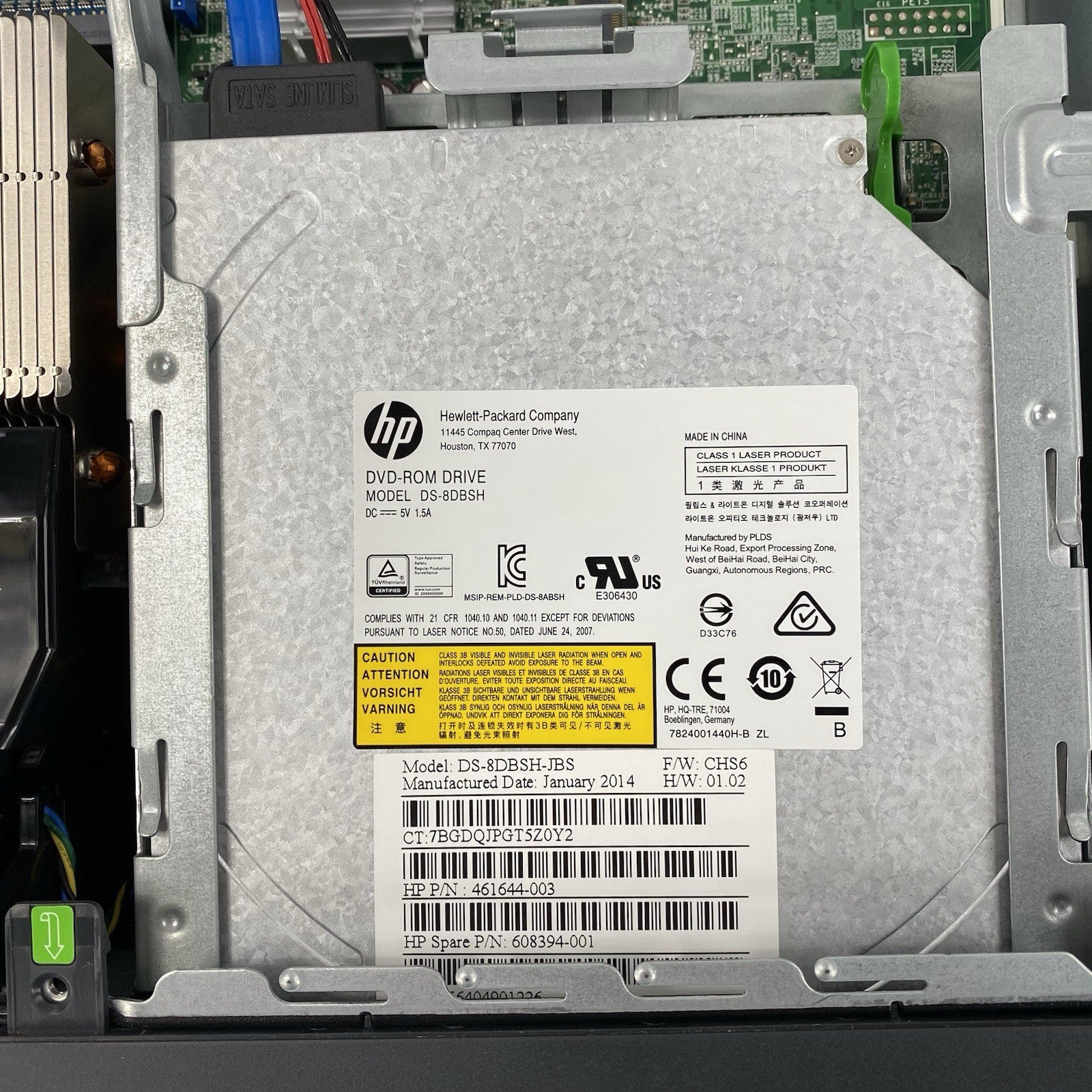 HP EliteDesk 800 G1 USFF Intel Core i3-4130 3.40GHz 8GB RAM No HDD No OS