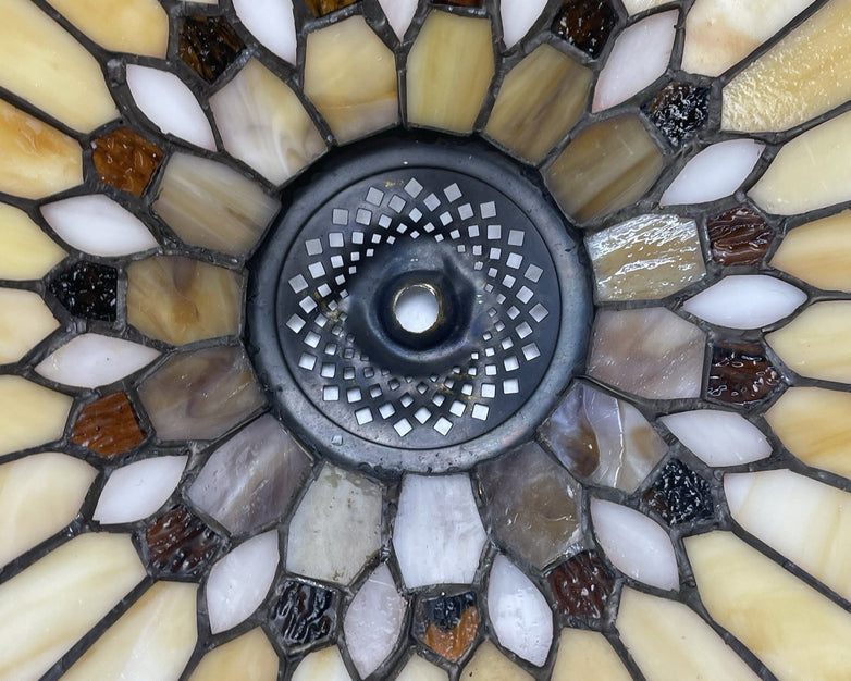 16” Tiffany Style Stained Glass Lamp Shade