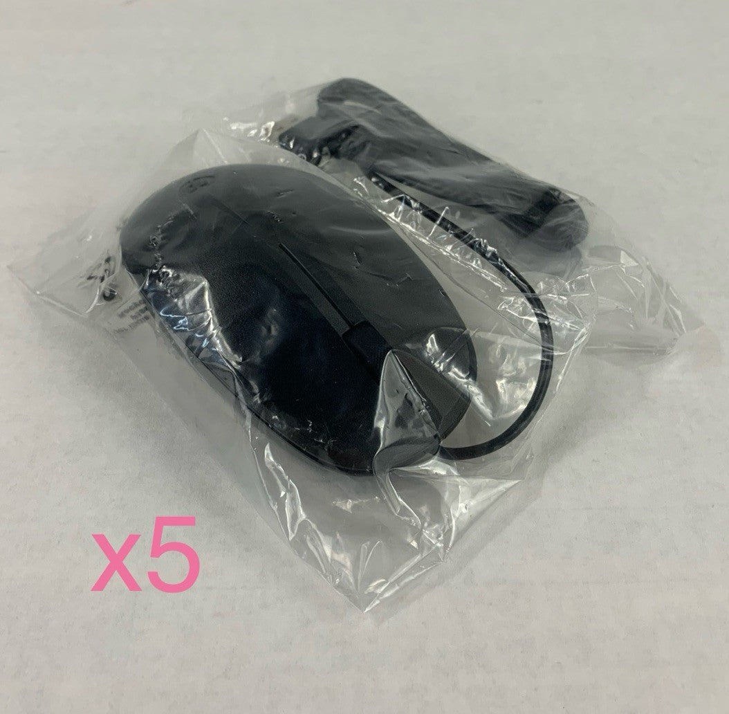 HP M27537-001 125 Wired Mouse (Lot of 5)