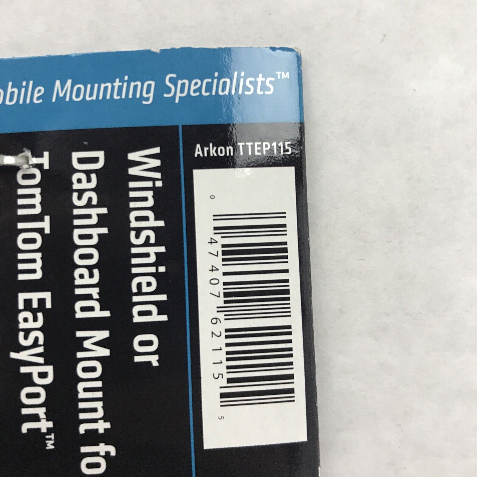 Arkon TTEP115 Windshield Dash Mount Holder Suction TomTom START EasyPort GPS