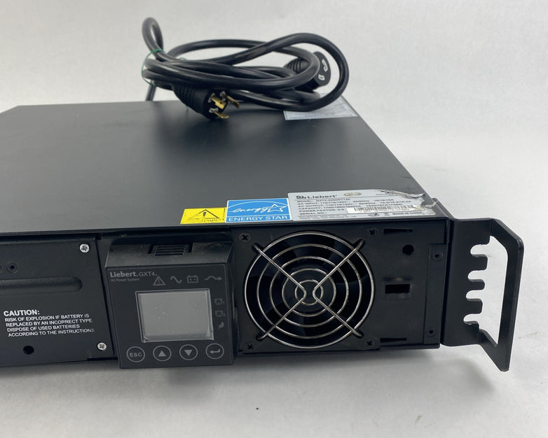 Liebert GXT4 2000RT120 Tower UPS No Batteries   Tested