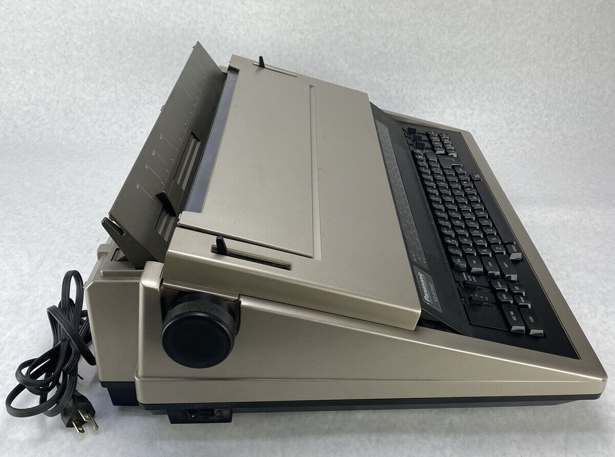 Panasonic KX-E7000 Electric Typewriter Tested