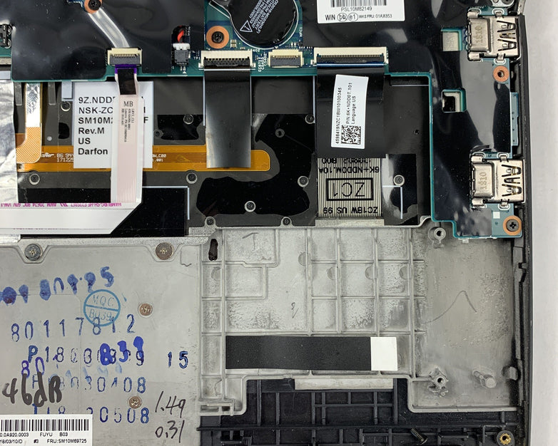 Lenovo X1 Yoga Gen 2 14" i5-7300U 2.6 GHz 8 GB Ram No OS No HDD No Batt No AC