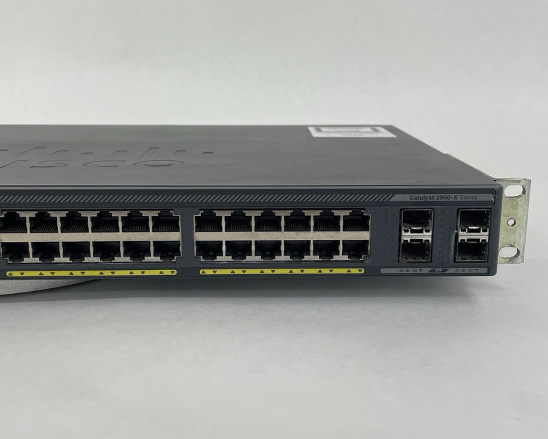Cisco Catalyst WS-C2960X-48TS-L 48 Port Gigabit Switch V03 - Tested
