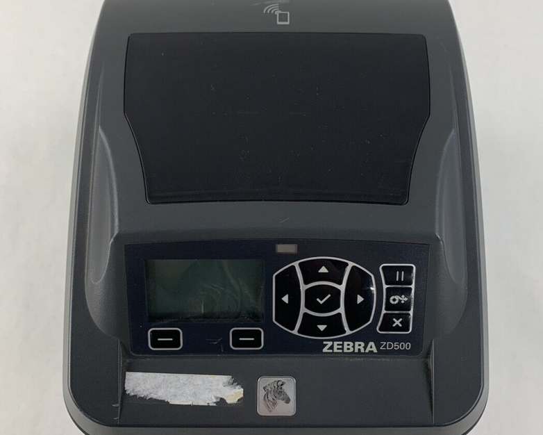Zebra ZD500 Thermal Label Printer Bad Screen and Throws Errors Parts and Repair
