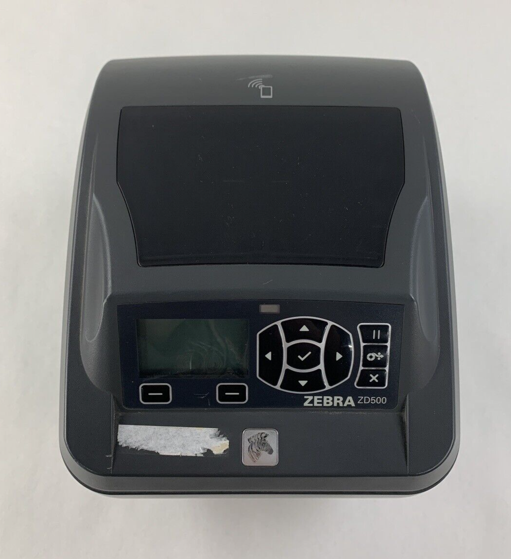 Zebra ZD500 Thermal Label Printer Bad Screen and Throws Errors Parts and Repair