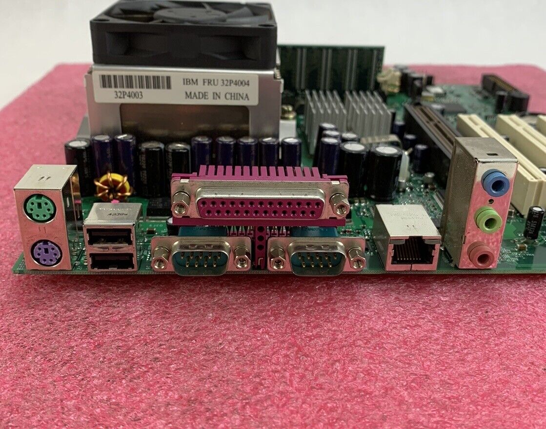 IBM P6 Motherboard Intel Pentium 4 2GHz 512MB RAM w/ Shield