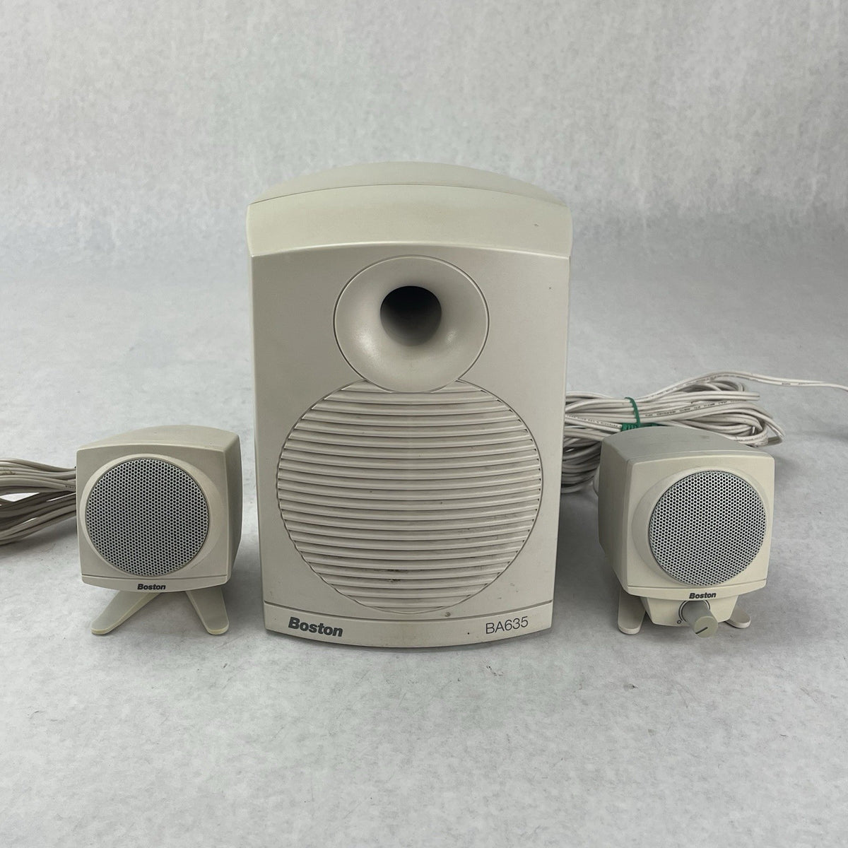 Boston Acoustics BA635 2.1 Speaker Tested With Power Cord1