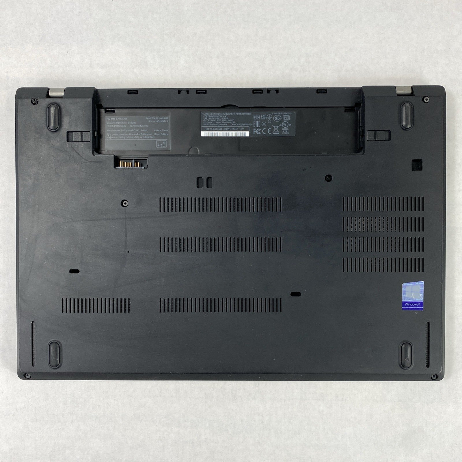 Lenovo ThinkPad T480 Core i5-8350U 1.70 GHz 8 GB RAM 14" No Battery No HDD No OS
