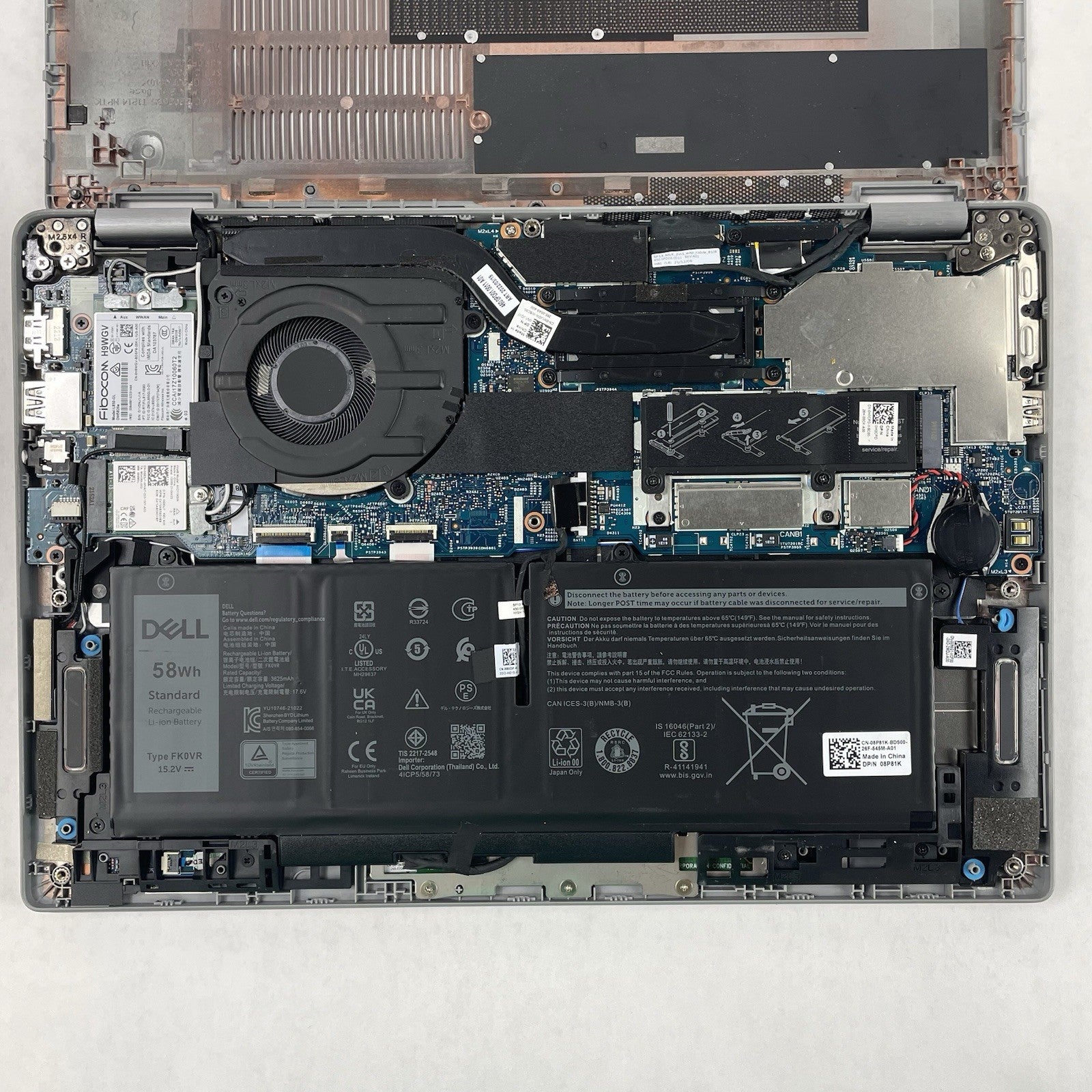 Dell Latitude 5330 13.3" i5-1245U 3.96 GHz 16 GB RAM Touchscreen No SSD/OS/AC17