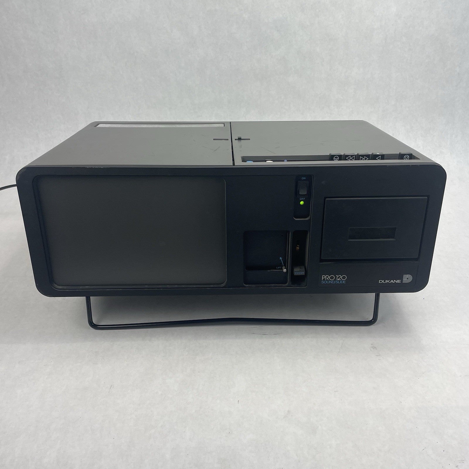 Dukane PRO120 Slide Viewer/ Projector with Audio Tape Sync For Parts Or Repair