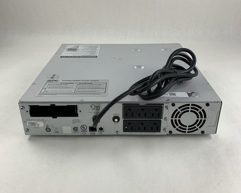 APC SMT1500RM2UNC Smart Connect Backup UPS 1500VA No Batteries No Caddy