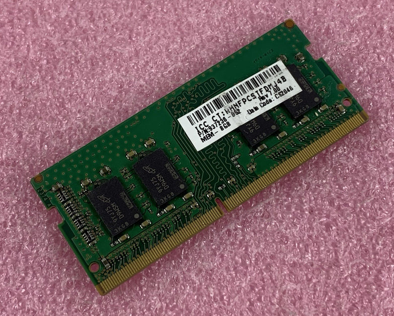 Micron MTA8ATF1G64HZ-3G2J1 8 GB DDR4-3200 PC4-3200AA 260-Pin Laptop Memory Ram