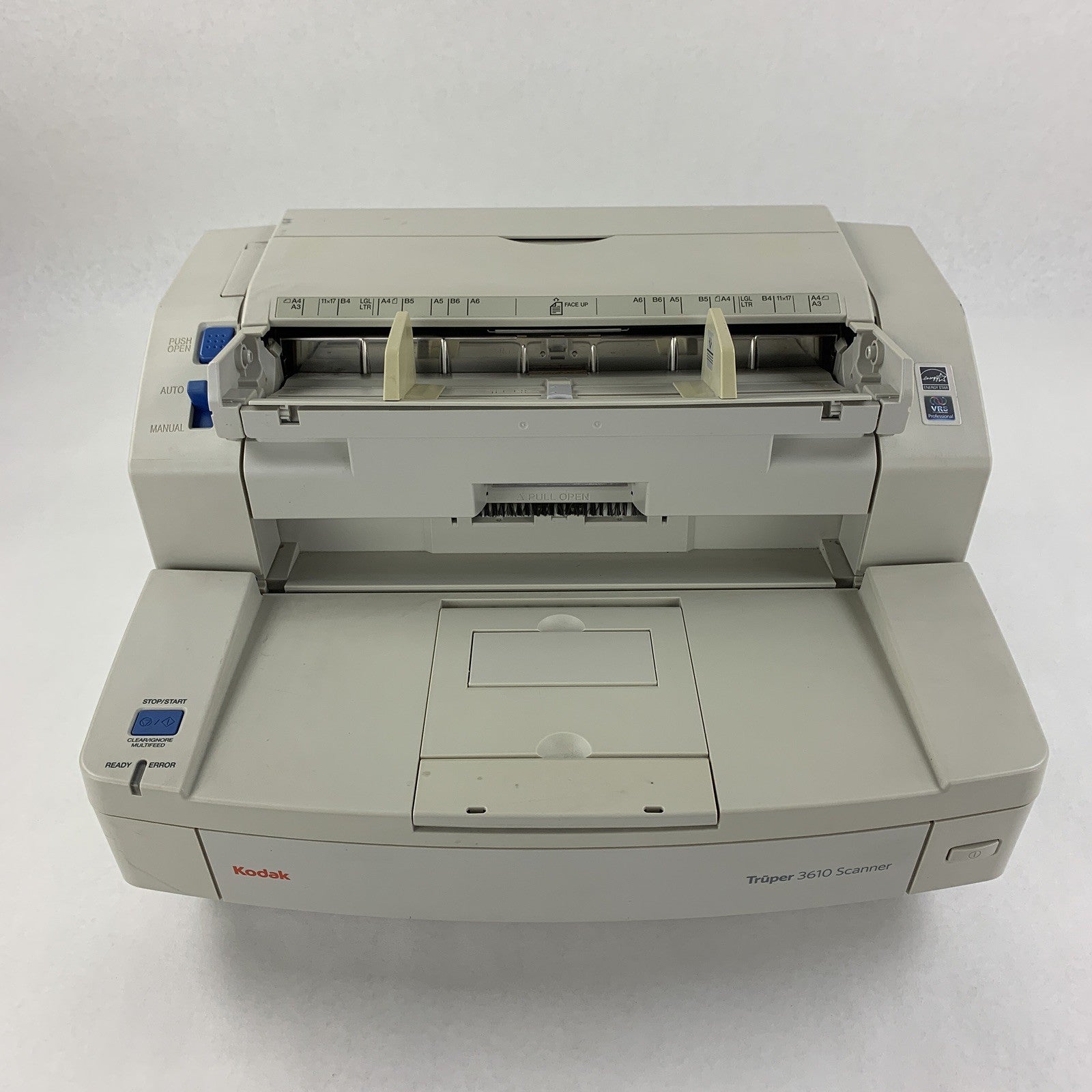 Kodak Truper 3610 Color Duplex Document Scanner 332K Scans Broke Feed Tray