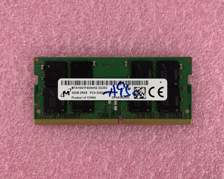 Micron MTA16ATF4G64HZ-3G2E2 32 GB 2Rx8 PC4-3200AA Laptop RAM