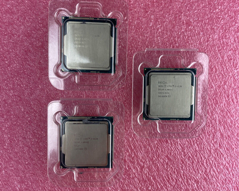 Intel Core i3-4130 CPU Processor 3.40GHz LGA1151 SR1NP Tested Lot Of 3