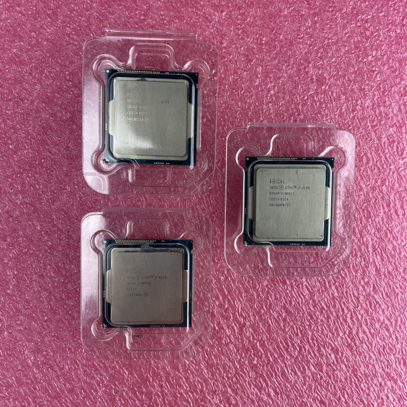 Intel Core i3-4130 CPU Processor 3.40GHz LGA1151 SR1NP Tested Lot Of 3