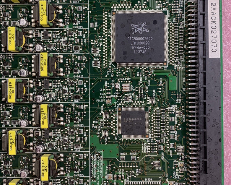 Panasonic DLC16 16 Port Digital Line Card Factory Reset Pulled From KX-TDE600