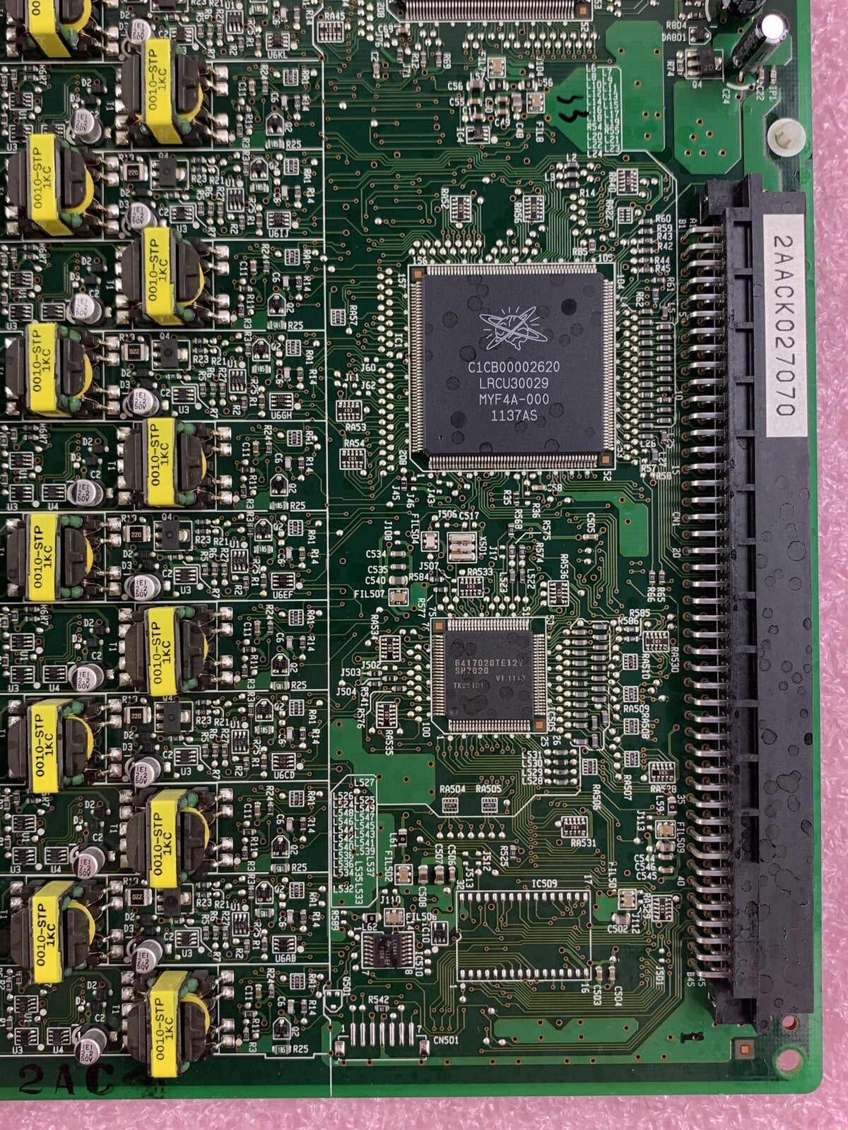 Panasonic DLC16 16 Port Digital Line Card Factory Reset Pulled From KX-TDE600
