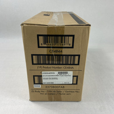 HP CE484A 110V Fuser Kit RM1-8154 CM3525/30 Genuine New Sealed